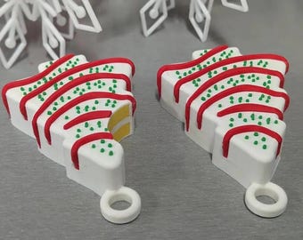 little debbie xmas tree decor stl file| 3d printing files| xmas tree ornament stl file