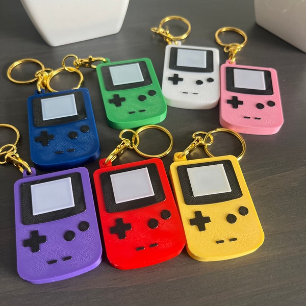 GAMEBOY COLOR KEYCHAIN| Replica Gifts| Small Gifts| Nintendo Gameboy Retro| Unique gifts|