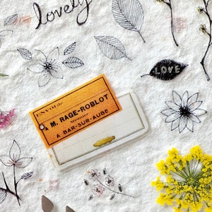 Suatelier Sticker No.1024 the secret garden, Decoration stickers, Scrapbook stickers, Journal stickers, Stationery