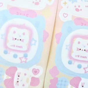 Cinta adhesiva troquelada de tejido suave (muestra de 1 bucle), para buzón, para diario, álbumes de recortes, planificadores y decoración de tarjetas