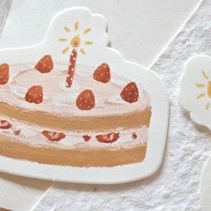 菜菜瑄瑄 Memo block prov (3 mönster), Grattis på födelsedagen 生日快乐, Memo block, anteckningsblock för journalföring, scrapbooking, planerare dekoration, brevpapper