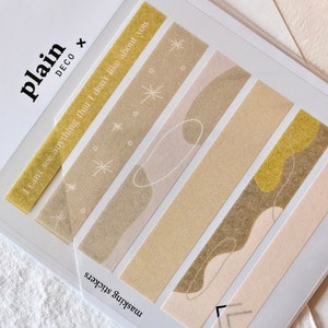 Suatelier Sticker No.1652 Plain.48, Decoration stickers, Scrapbook stickers, Journal stickers, Stationery