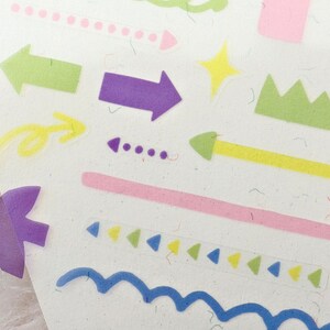 Suatelier Sticker No.1677 Plain.73, Decoration stickers, Scrapbook stickers, Journal stickers, Stationery