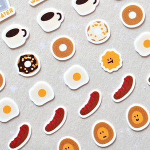 Suatelier Stickers Mini Serie No.103 Food.02 Dekorationsaufkleber, Journal Aufkleber, Schreibwaren