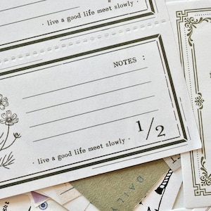 100pcs Labels grab bag, Junk Journal supplies, vintage ephemera pack, Journal Kit, Journal grab bag for scrapbooking and Collaging