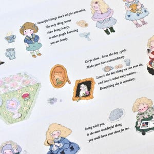 NANAKO-afplaktape (1 lusmonster), met Emma, washitape voor dagboek, plakboek, plannerdecoratie en cadeauverpakking, briefpapier