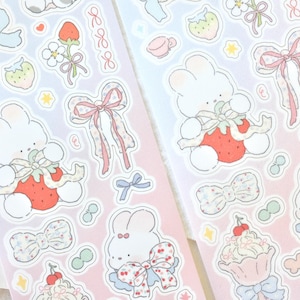 Free to Fly Kiss-Cut Sticker Tape (Muster mit 1 Schleife), tutu!!