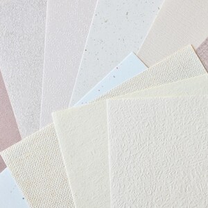 Pink&Beige Assorted Paper Pack for Junk Journaling, Collaging, Vintage Journaling and Scrapbooking - 12 Pages Special Textured Paper Bundle