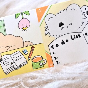 食用鱼块 masking tape (1 lusmonster), Note Roll 崽崽便签卷, Washi Tape voor dagboek, plakboek, plannerdecoratie en cadeauverpakking