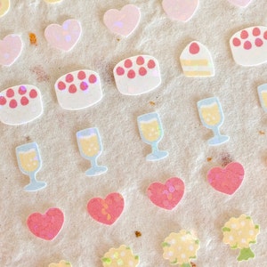 Suatelier Stickers Mini Series No.119 Deco.12 Decoration stickers, Journal stickers, Stationery