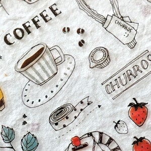Suatelier Sticker No.1046 a daily something, Decoration stickers, Scrapbook stickers, Journal stickers, Stationery