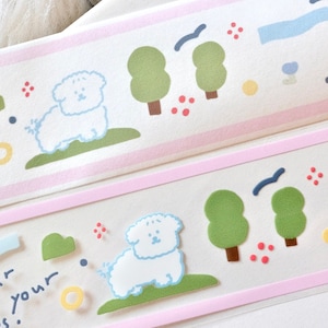 3amigos masking tape (1 lusmonster), Sky Chaser 爱喜天空, Clear PET/Washi Tape voor Journaling, Scrapbooking, planner en kaartdecoratie