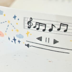 Orange Studio-afplaktape (1 lusmonster), 星星点点 Little Stars, washitape voor dagboek, plakboek, plannerdecoratie en cadeauverpakking
