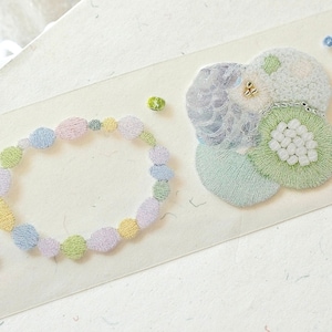 Lilis栗栗斯 Maskingtape (1 lusmonster), bloemen花啊花啊, doorzichtige PET-tape voor dagboek, plakboek, plannerdecoratie en cadeauverpakking