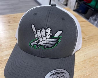 Hang loose hand SnapBack full embroidery