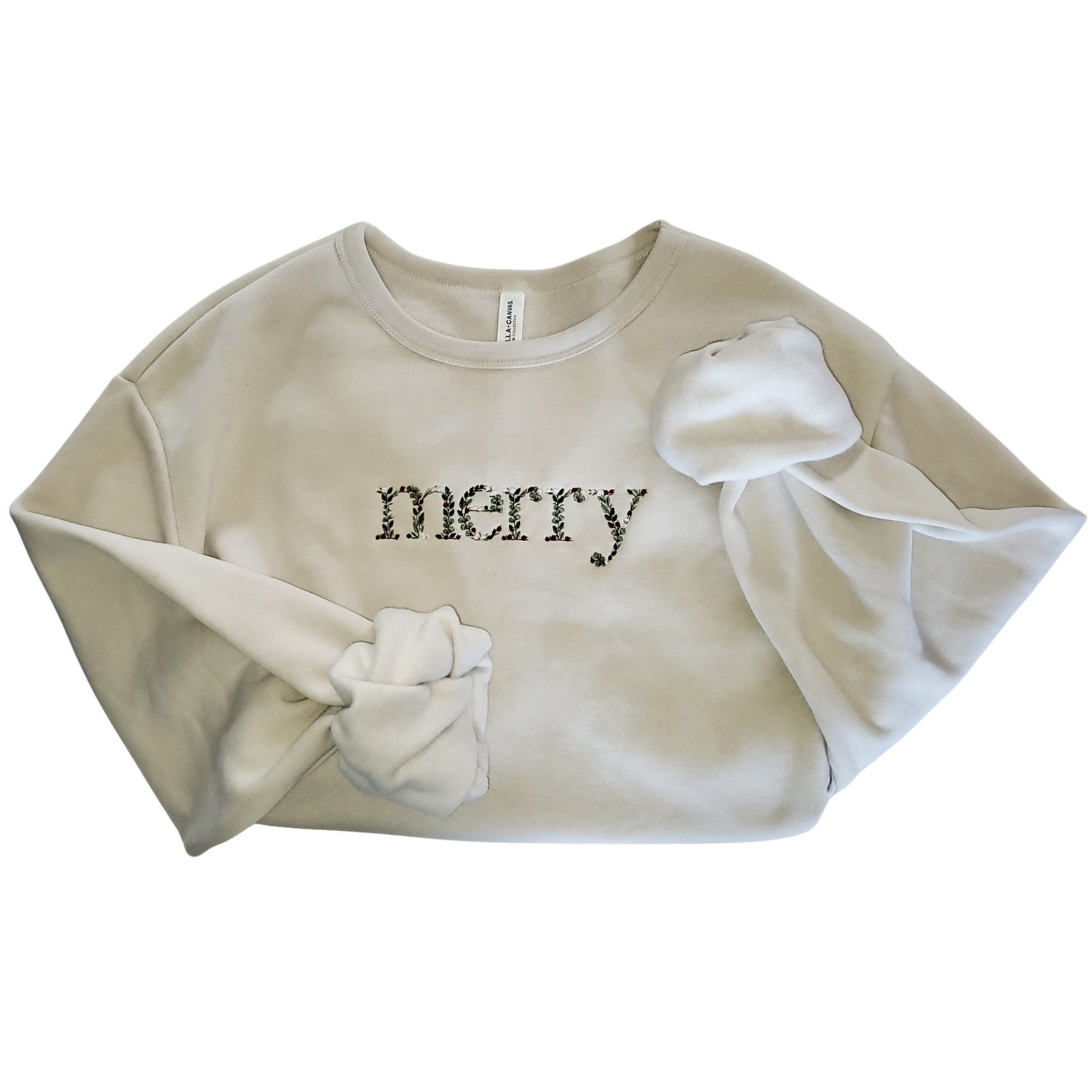 Merry Sweatshirt White