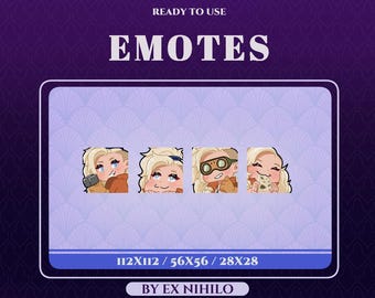 Gemma Monster Hunter Wilds Emotes || Twitch, Discord || Transparentes PNG Emote