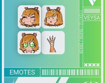 Squirrel Girl Marvel Rivals || Twitch, Discord || Transparent PNG Emote
