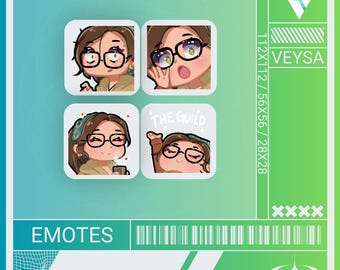 Alma Monster Hunter Wilds Emotes || Animated || Twitch, Discord || Transparent PNG Emote