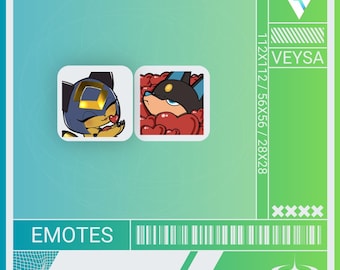 Palworld Sekhmet and Anubis || Twitch, Discord || Transparent PNG Emote