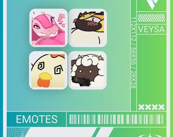 Palworld Emotes || Animated || Twitch, Discord || Transparent PNG Emote