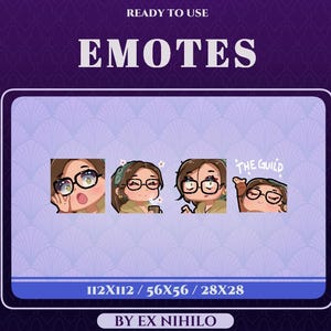 Alma Monster Hunter Wilds Emotes || Animated || Twitch, Discord || Transparent PNG Emote