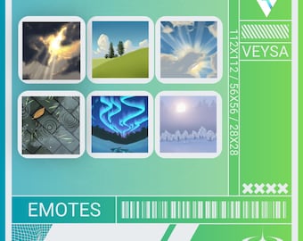 Simple Weather Emotes || Twitch, Discord || Transparent PNG Emote