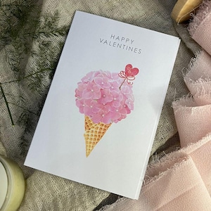 cartes de voeux Saint-Valentin pliables a6, cartes florales, cartes de fleuriste, étiquettes de cadeaux, mini-cartes pliables, cartes aquarelles, carte de Saint-Valentin