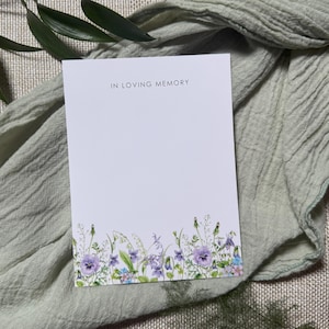 Herdenkingskaarten bloemisten, bloemenboodschapkaarten, rouwkaarten, doorzichtige cellofaanhoezen, eerbetoonkaarten, herdenkingskaarten, in liefdevolle herinnering