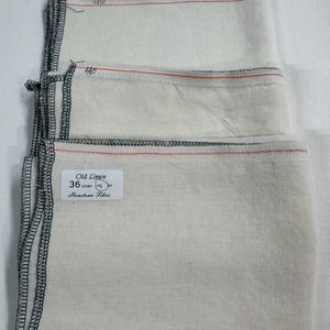 Old Linen Hand Dyed Linen by Hometown Fibers