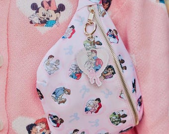 Prinzessinnen Bauchtasche, Disney Bauchtasche, Disney Prinzessinn Bauchtasche, Prinzessin Gürteltasche
