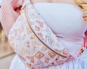 Riñonera mágica, riñonera Disney, riñonera Mickey, bolso de cinturón Disney, riñonera de parque temático, bolso de cinturón Mickey Mouse