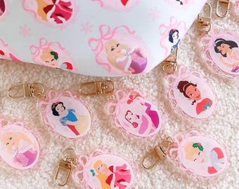 Weihnachtsprinzessin Schlüsselanhänger, Disney Prinzessin Schlüsselanhänger, Ariel Schlüsselanhänger, Disney Taschenanhänger, Aschenputtel Schlüsselanhänger, Disney Schlüsselanhänger