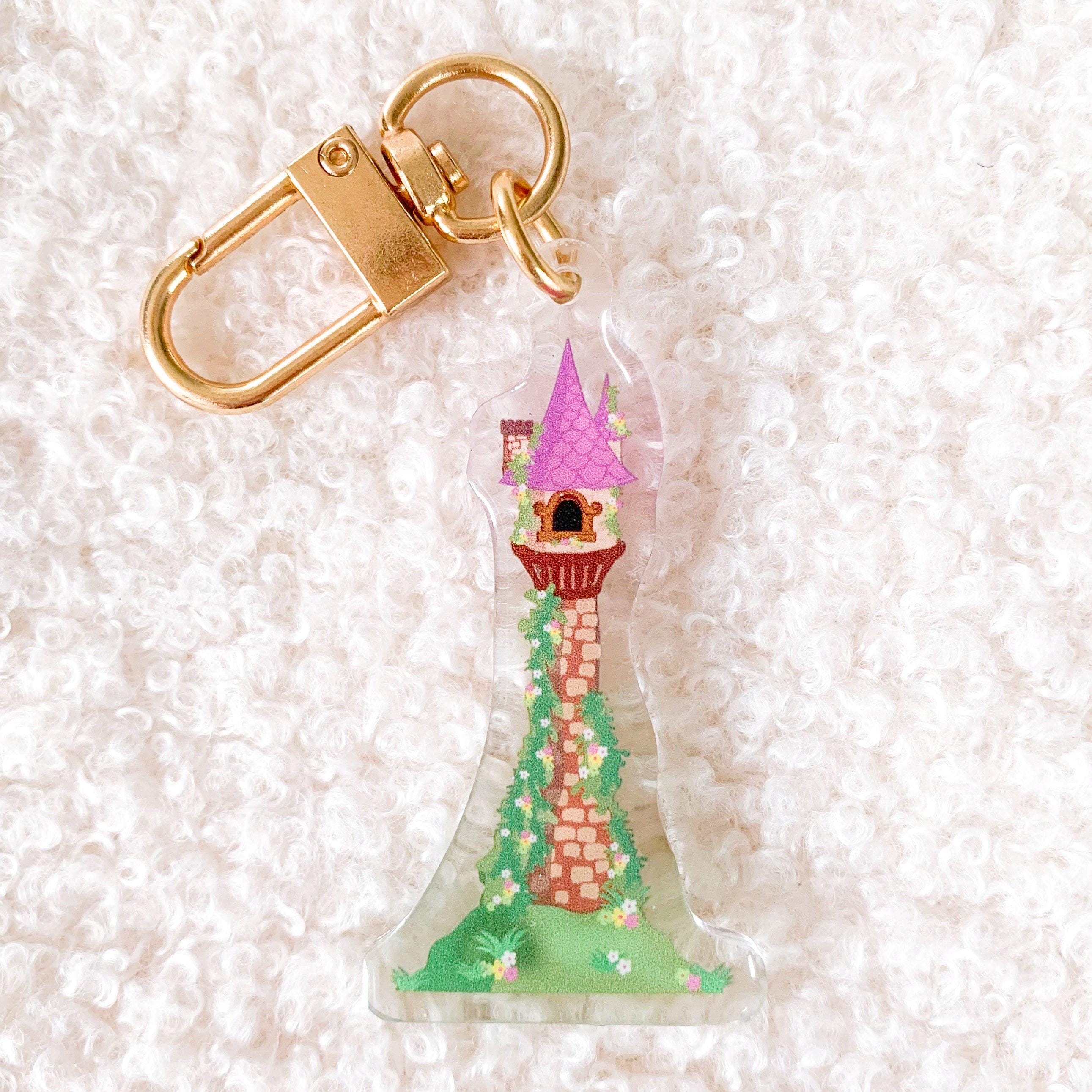 Rapunzel Bag Charm Rapunzel Keychain Disney Keychain