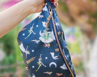 Peter Pan Fanny Pack, Tinkerbell Fanny Pack, Neverland Fanny Pack, Magical Belt Bag, Disney Belt Bag, Disney Fanny Pack