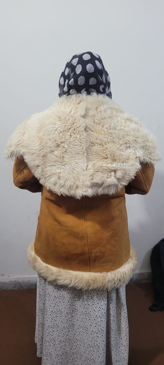 Penny Lane Coat Women - Shearling Coat Fur Coat -… - image 5