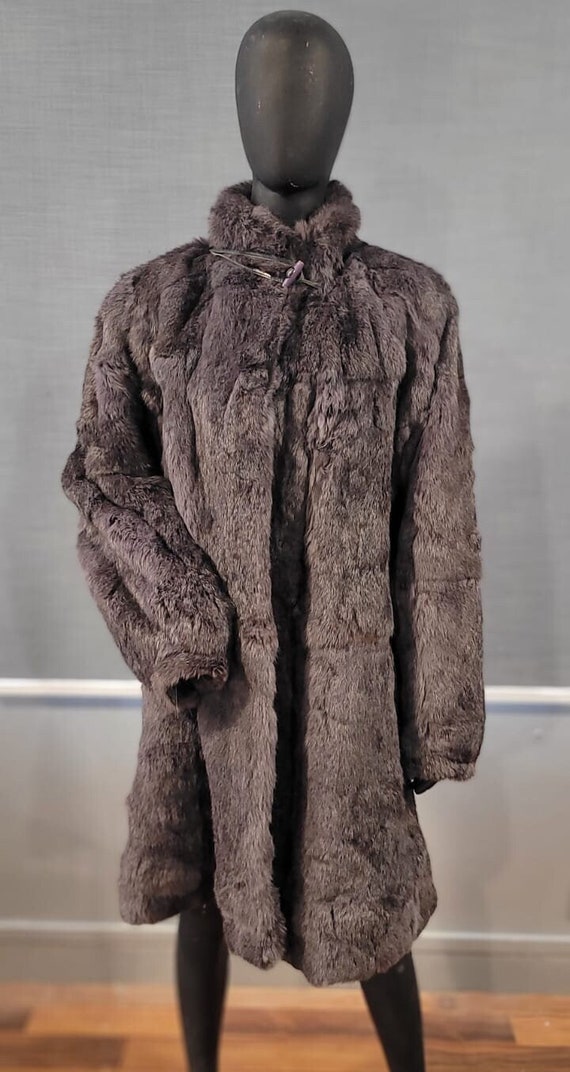 Mink Fur Coat 90s Vintage Women Luxurious Fur Coa… - image 1