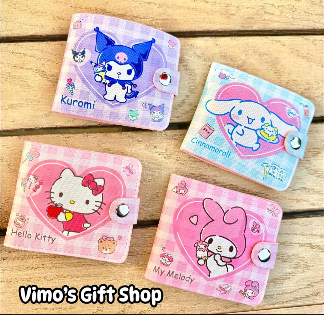 Kawaii Sanrio Wallet – Hello Kitty, Cinnamoroll, Kuromi & More