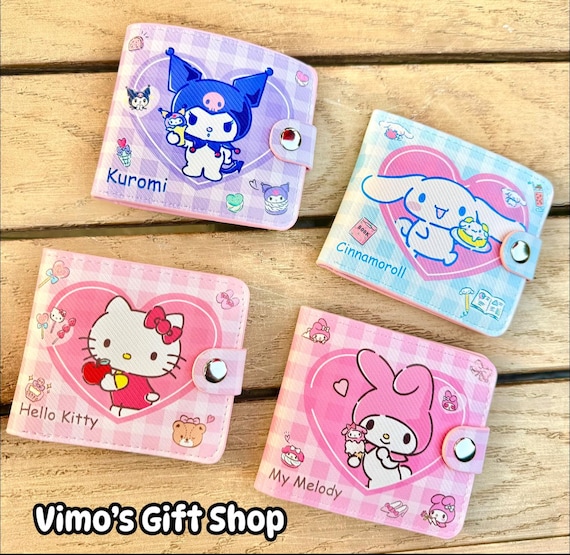 Kawaii Sanrio Wallet – Hello Kitty, Cinnamoroll, Kuromi & More