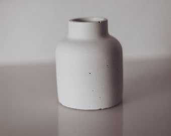 Concrete vase Skandi, concrete, vase, gift idea