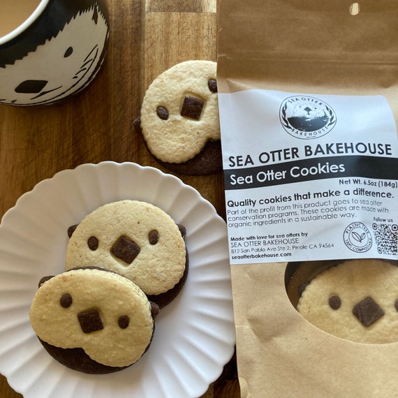 Sea Otter Cookies: Organic, Made-to- order, No artificial flavors/ food colorings/ preservatives