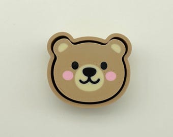 Custom Bear Fidget Clicker: 3D Printed Sensory Toy