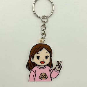 Custom Cartoon Keychains, Bookmarks, and Magnets | Personalized 3D ...