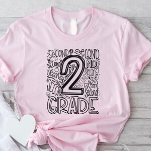 Zweite Klasse Lehrer Shirt, 2.Grad Lehrer Shirt, 2.Grad T-Shirt, Zweite Klasse TShirt, Grundschule, Lehr-T-Shirt