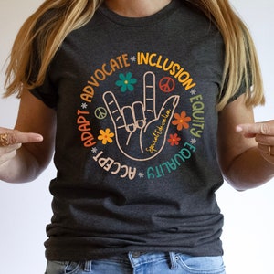 Special Education Teacher Shirt, Inclusion Advocate Tee