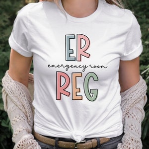 Emergency Department Nurse Shirt, ER Nurse Shirt, Emergency Medicine Nurse, Emergency Nurse Gift, Emergency Room Shirt, RN Shirt, Nurse Gift