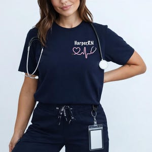 Personalized RN Shirt, Registered Nurse Gift,  Medical Nurse Gift, Custom RN Shirt, Nurse Life Outfit