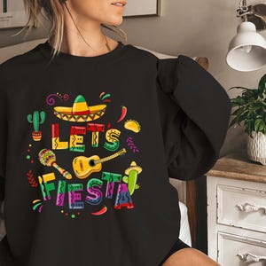 Cinco De Mayo Sweatshirt, Mexican Fiesta 5 De Mayo Sweatshirt, Fiesta Party Crewneck, Mexican Festival Gift, Happy Cinco De Mayo