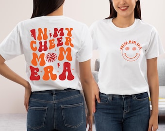 Cheer Mom Era Shirt, Retro Mother's Day Gift