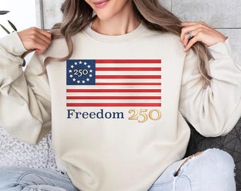 Sweat-shirt d'anniversaire du 250e anniversaire des États-Unis, sweat à capuche patriotique, vêtements militaires